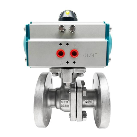 Pneumatic Flange Ball Valve