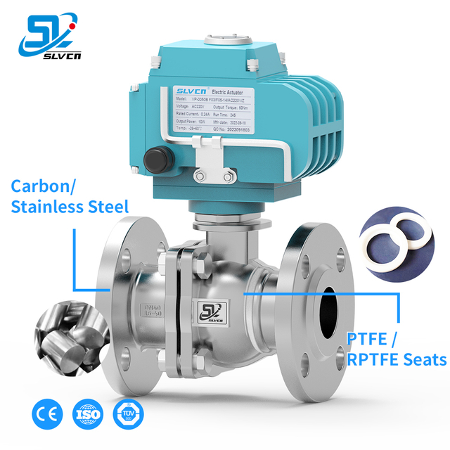Electric Flange Ball Valve